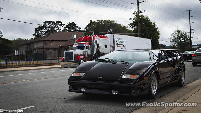 Lamborghini Countach spotted in Carmel, California