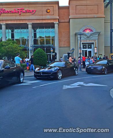 Fisker Karma spotted in Charlotte, North Carolina