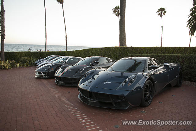 Pagani Huayra spotted in Montecito, California