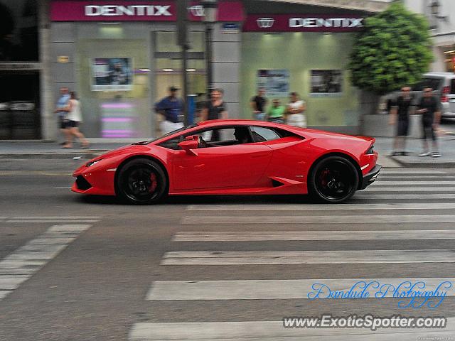 Lamborghini Huracan spotted in Marbella, Spain