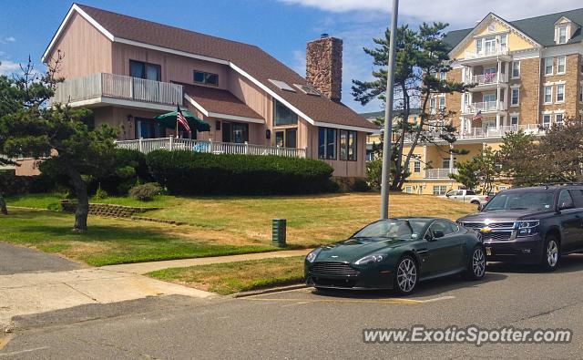 Aston Martin Vantage spotted in Spring Lake, New Jersey