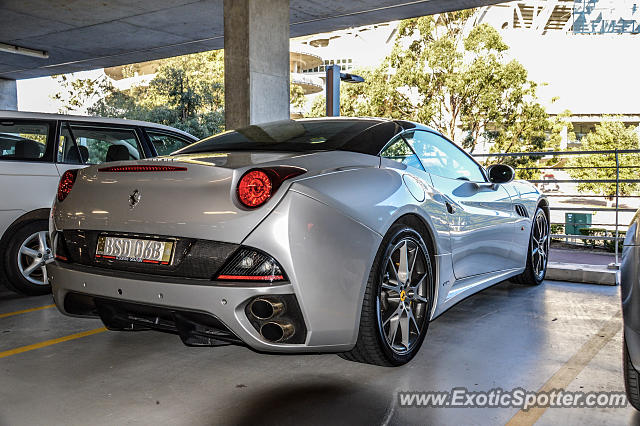 Ferrari California spotted in Sydney, Australia