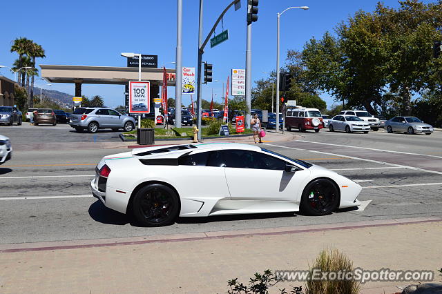 Lamborghini Murcielago spotted in Malibu, California