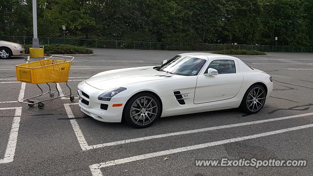 Mercedes SLS AMG spotted in Paramus, New Jersey