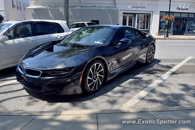 BMW I8 spotted in Greenwich, Connecticut