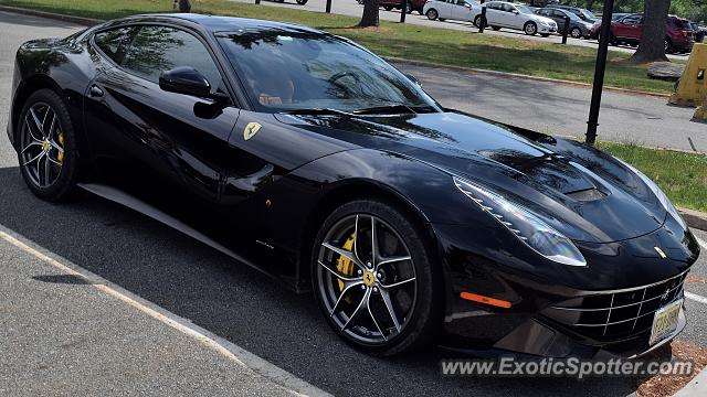 Ferrari F12 spotted in Ramsey, New Jersey