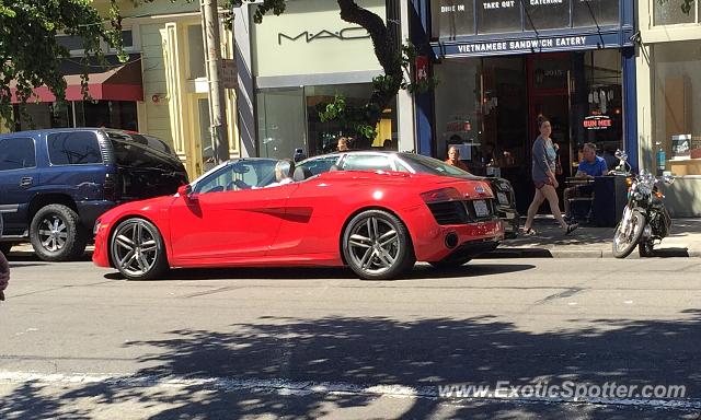 Audi R8 spotted in San fransisco, California