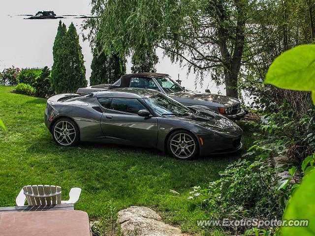 Lotus Evora spotted in Branford, Connecticut