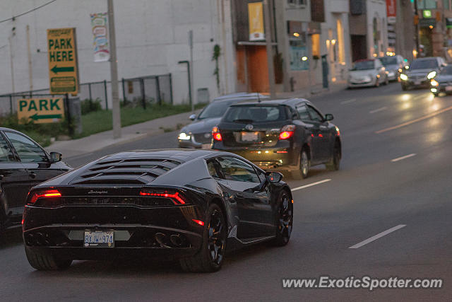 Lamborghini Huracan spotted in Toronto, On, Canada