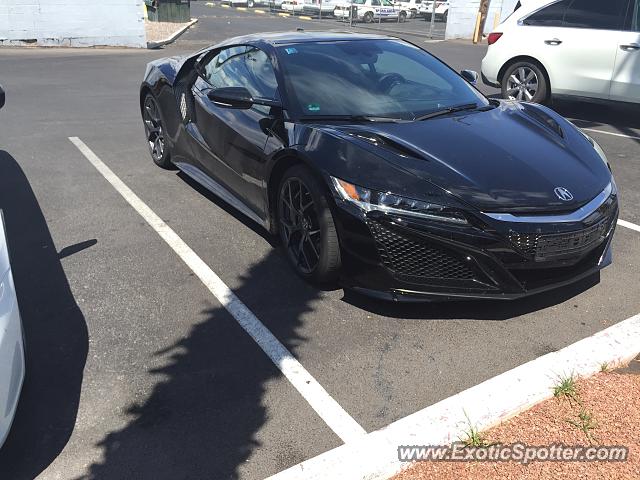Acura NSX spotted in Las Vegas, Nevada