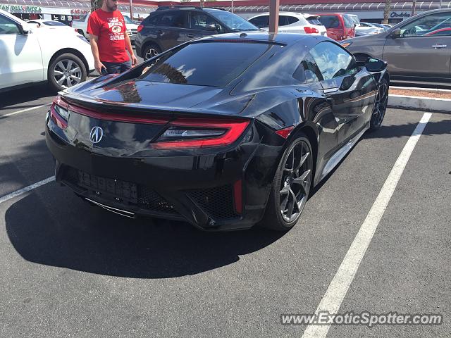 Acura NSX spotted in Las Vegas, Nevada