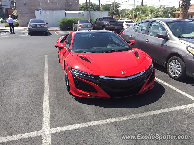 Acura NSX spotted in Las Vegas, Nevada