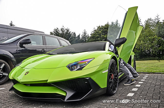 Lamborghini Aventador spotted in Meerbusch, Germany