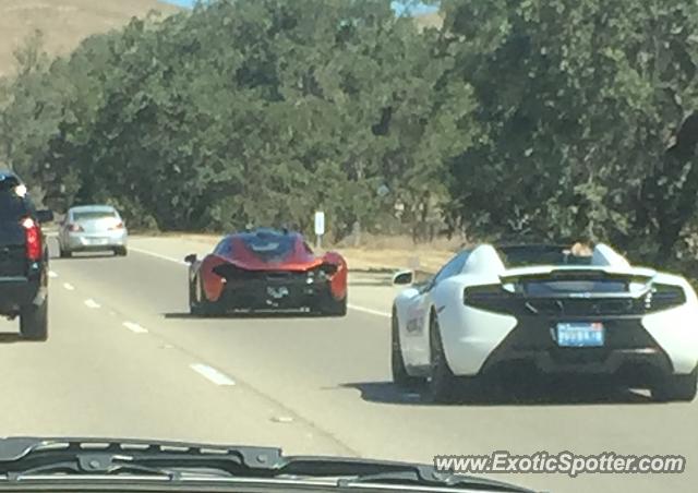 Mclaren P1 spotted in Santa Barbara, California