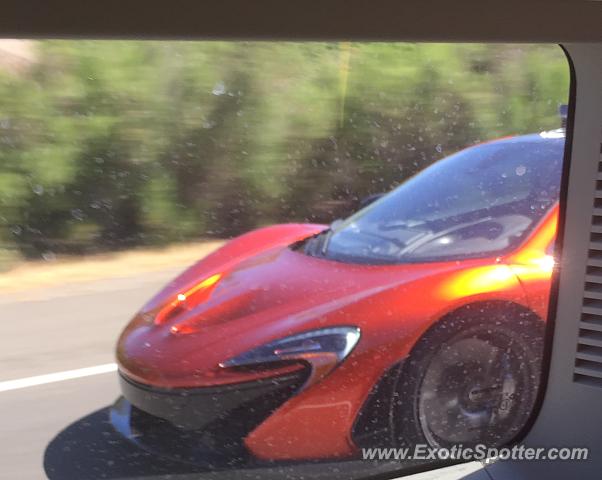 Mclaren P1 spotted in Santa Barbara, California