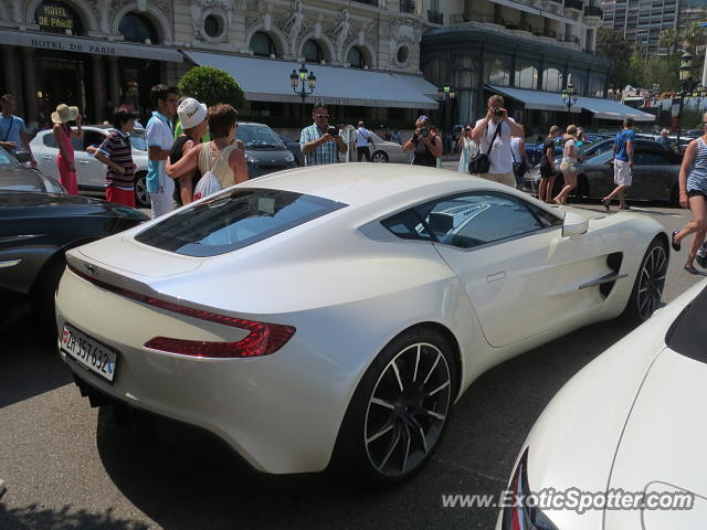 Aston Martin One-77 spotted in Monaco, Monaco
