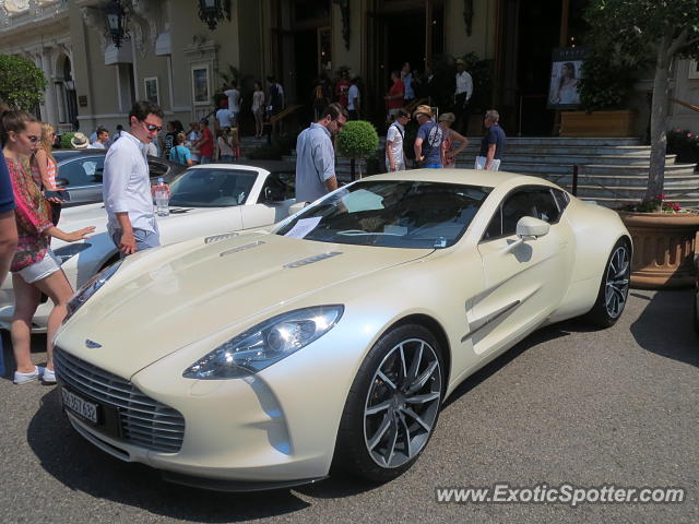 Aston Martin One-77 spotted in Monaco, Monaco