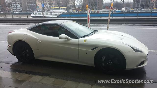 Ferrari California spotted in Liege, Belgium