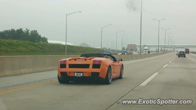 Lamborghini Gallardo spotted in Bolingbrook, Illinois