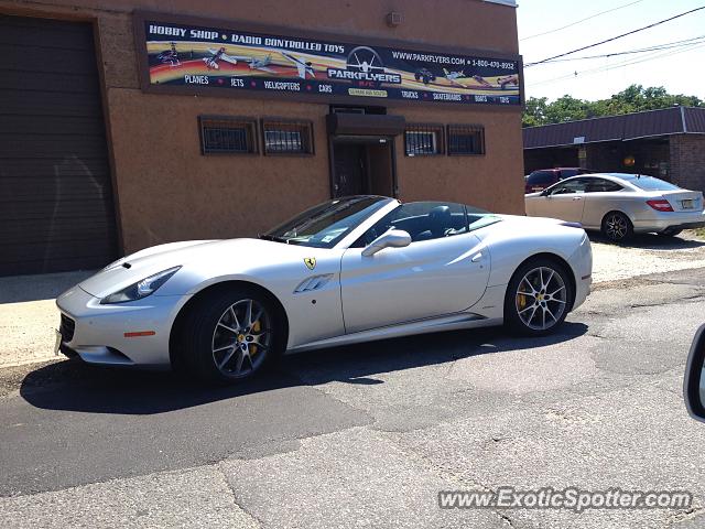 Ferrari California spotted in Lakewood, New Jersey