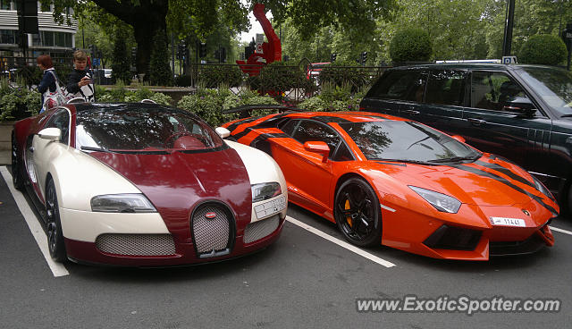 Bugatti Veyron spotted in London, United Kingdom