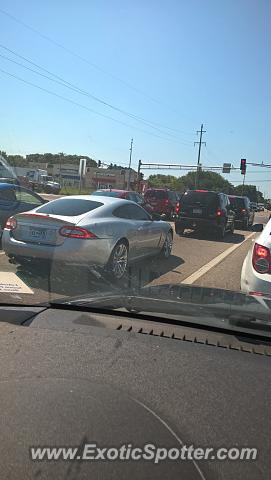 Jaguar XKR spotted in Blaine, Minnesota