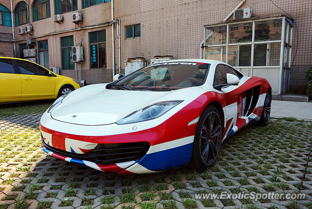 Mclaren MP4-12C spotted in Qingdao, China