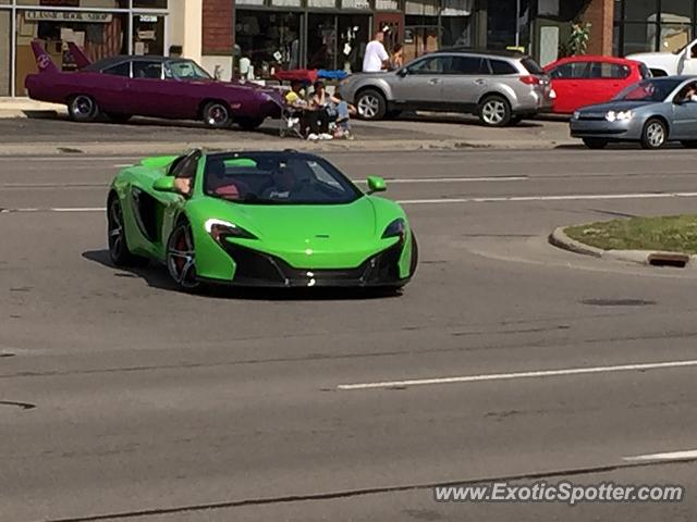 Mclaren 650S spotted in Birmingham, Michigan