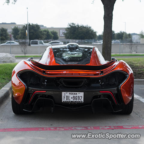 Mclaren P1 spotted in Dallas, Texas