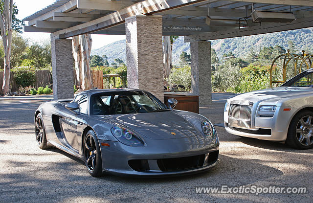 Porsche Carrera GT spotted in Carmel Valley, California