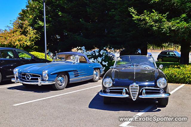 Mercedes 300SL spotted in Carmel, California