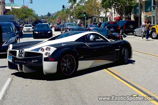 Pagani Huayra spotted in Beverly Hills, California