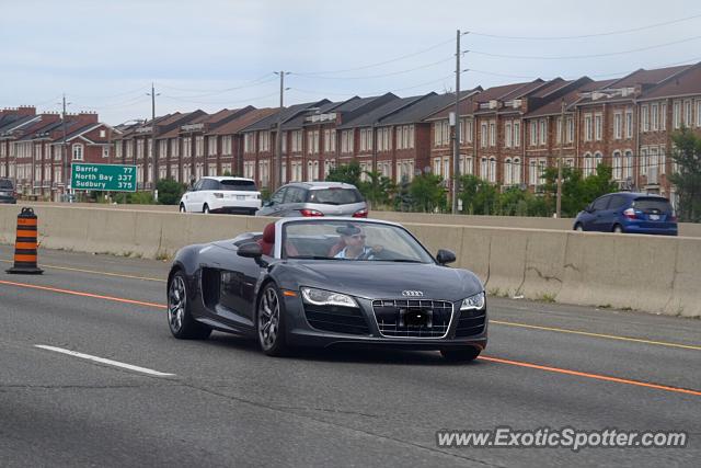 Audi R8 spotted in Barrie, Canada