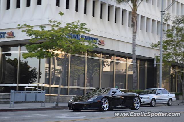 Porsche Carrera GT spotted in Beverly Hills, California