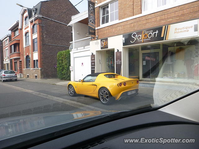 Lotus Elise spotted in Huy, Belgium
