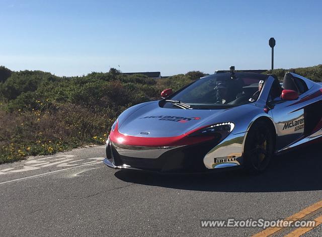 Mclaren 650S spotted in Monterey, California