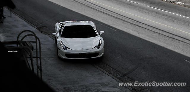 Ferrari 458 Italia spotted in São Paulo, Brazil