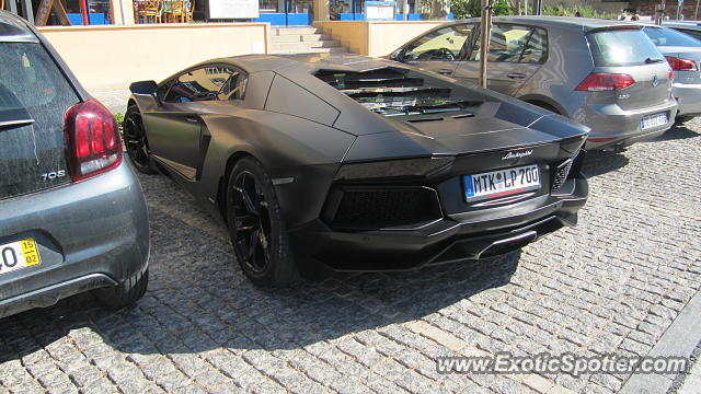 Lamborghini Aventador spotted in Vilamoura, Portugal