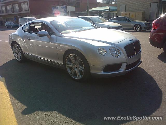 Bentley Continental spotted in Klerksdorp, South Africa