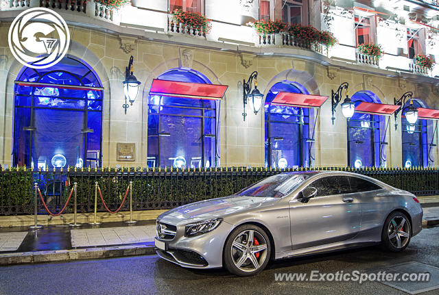 Mercedes S65 AMG spotted in Paris, France