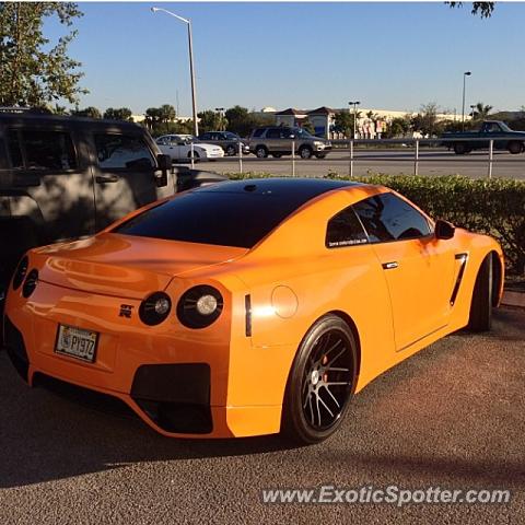 Nissan GT-R spotted in Pompano beach, Florida