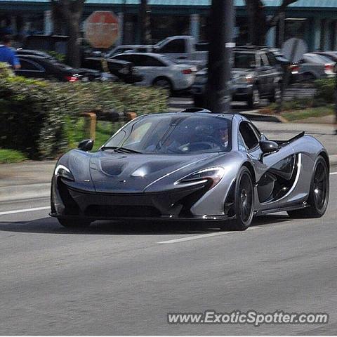 Mclaren P1 spotted in Fort Lauderdale, Florida