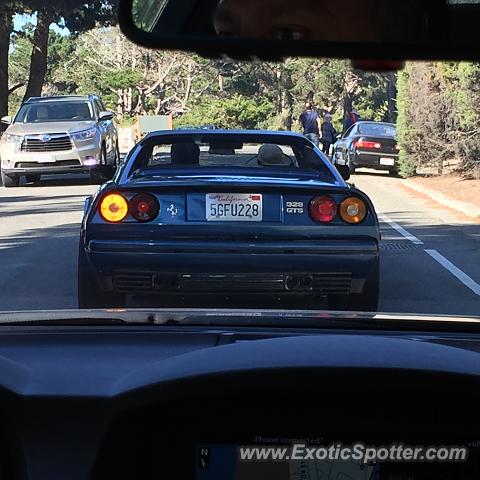 Ferrari 328 spotted in Pebble Beach, California
