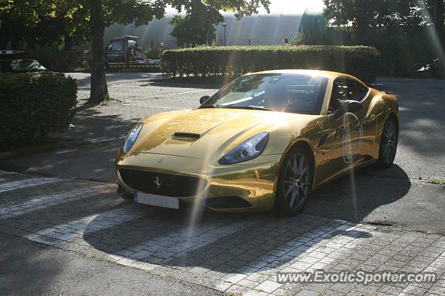 Ferrari California spotted in Herent, Belgium