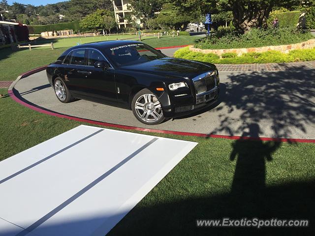 Rolls-Royce Ghost spotted in Pebble Beach, California