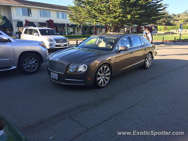 Bentley Continental spotted in Pebble Beach, California