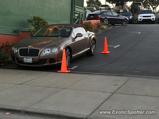 Bentley Continental spotted in Monterey, California