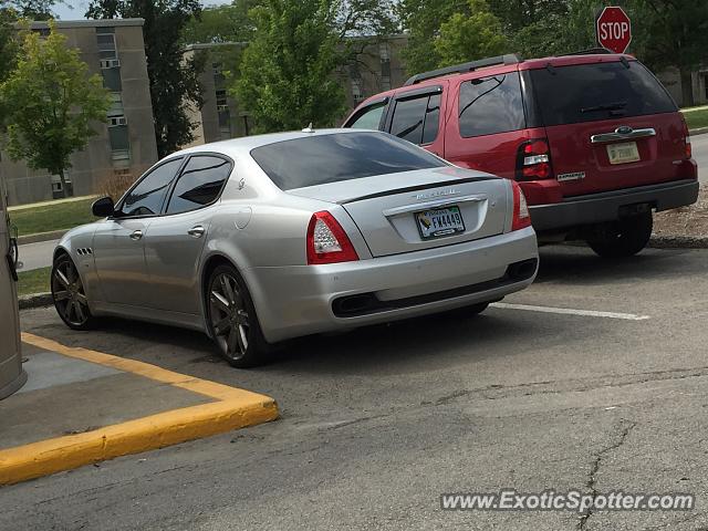 Maserati Quattroporte spotted in Bloomington, Indiana