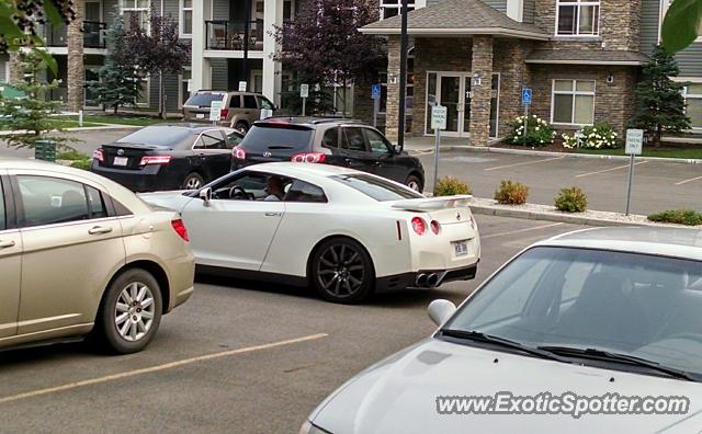 Nissan GT-R spotted in Edmonton, Canada