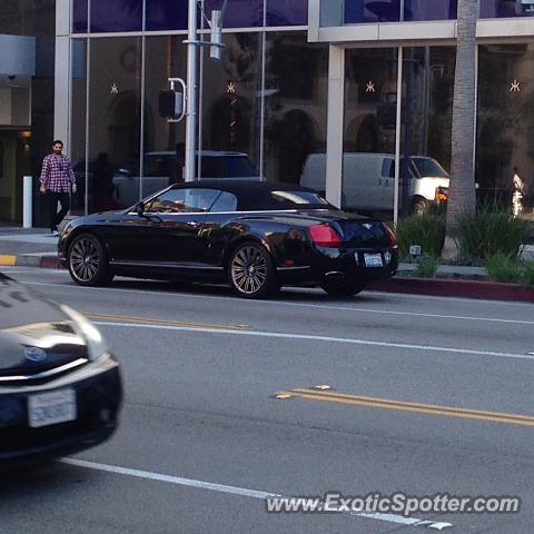 Bentley Continental spotted in Beverly Hills, California